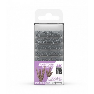Bullet Impact Fx - Basing Bits 43 Pieces