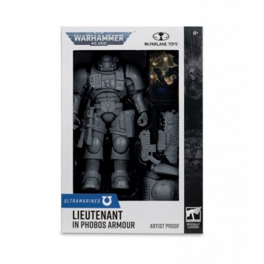 Warhammer 40K Figura Lieutenant in Phobos Armor (Space Marine) (AP) 18 cm