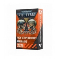 Kill Team: Pack De Cartas Operaciones Aprobadas 2025 (Castellano)
