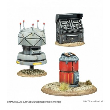 SW Legión: 3D Objective Tokens (Castellano) -- Pre-pedido --