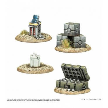 SW Legión: 3D Objective Tokens (Castellano)