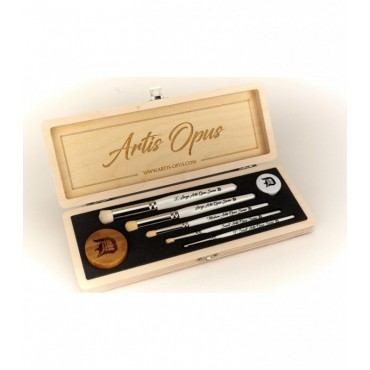 Artis Opus - Series D - DryBrush Set (DELUXE 5-slot Set)