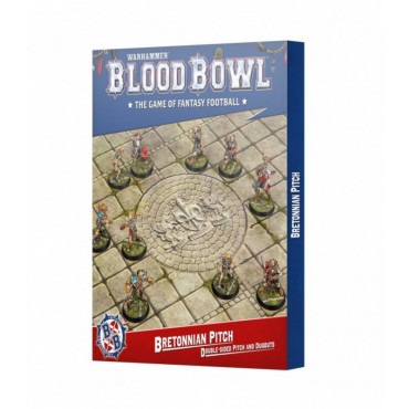 Blood Bowl: Bretonnian Team Pitch & Dugouts