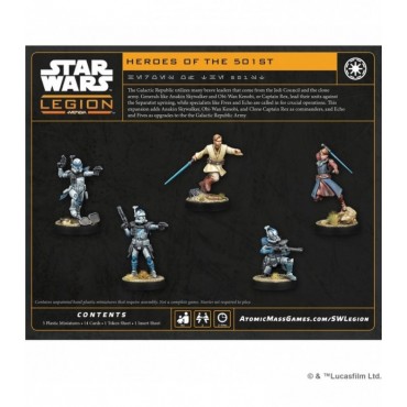 SW Legión: Heroes of the Clone Army