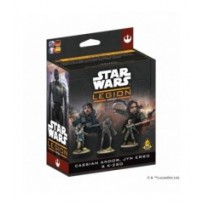 SW Legión: Cassian Andor, Jyn Erso & K-2SO
