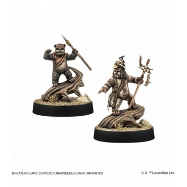 SW Legión: Logray & Wicket Commander -- Pre-pedido --