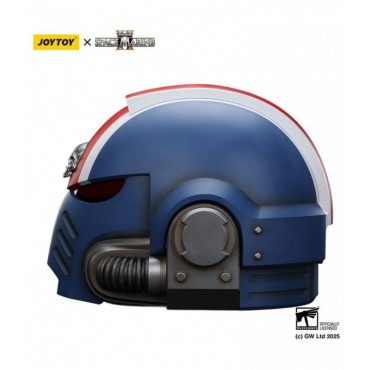Space Marine 2 Réplica Ultramarines Lieutenant Titus casco 30 cm