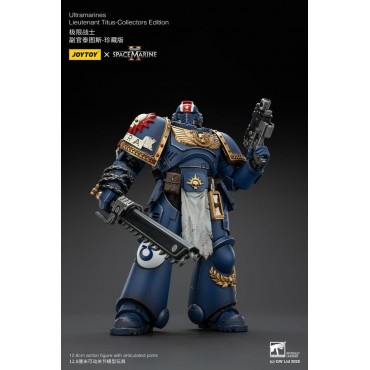 Space Marine 2 Figura Ultramarines Lieutenant Titus Collectors Edition 13 cm -- Preorder --