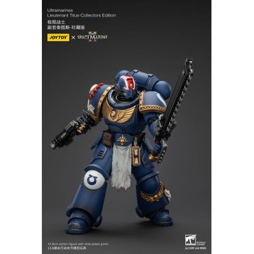 Space Marine 2 Figura Ultramarines Lieutenant Titus Collectors Edition 13 cm -- Preorder --