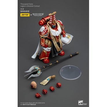 THH Figura 1/18 Thousand Sons Legion Librarian Consut 16 cm -- Pre-pedido --