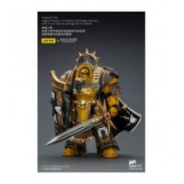 Imperial Fists Figura Legion Praetor in Tartaros Terminator with Power Sword and Vigil Storm Shield 14 cm -- Pre-pedido --
