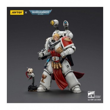 Combat Patrol Blood Angels Figura Sanguinary Priest with Heavy bolt pistol chainsword and narthecium 20 cm