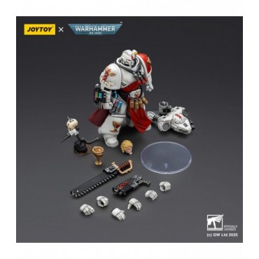 Combat Patrol Blood Angels Figura Sanguinary Priest with Heavy bolt pistol chainsword and narthecium 20 cm