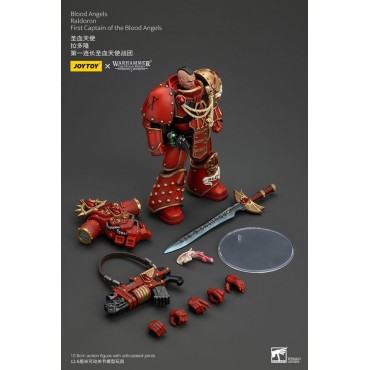 THH Figura 1/18 Blood Angels Raldoron First Captain of the Blood Angels 13 cm