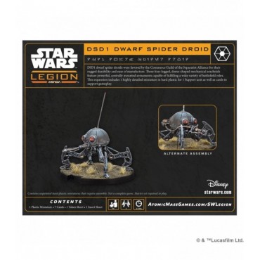 SW Legión: DSD1 Dwarf Spider Droid -- Pre-pedido --