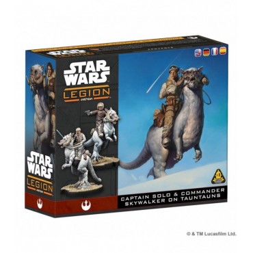 SW Legión: Han Solo & Luke Skywalker on Tauntaun