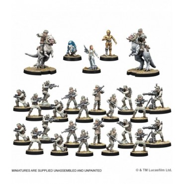 SW Legión: Echo Base Defenders Army Box