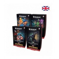 Pack Mazos De Commander De Marvel Super Heroes (Inglés) (4) -- Pre-pedido --