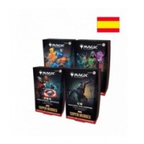 Pack Mazos De Commander De Marvel Super Heroes (Castellano) (4)