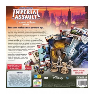 Star Wars: Imperial Assault El Gambito de Bespin (Castellano) -- Preorder --