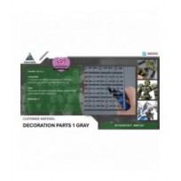 Customize Mat Deco Parts 1 Gray