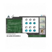 Customize Mat 3d Lens Stickers 2