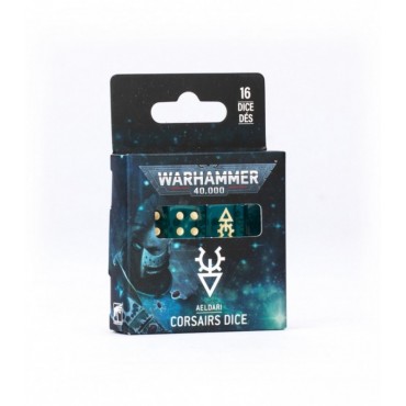 Warhammer 40000: Aeldari Corsairs Dice (16 Dados)