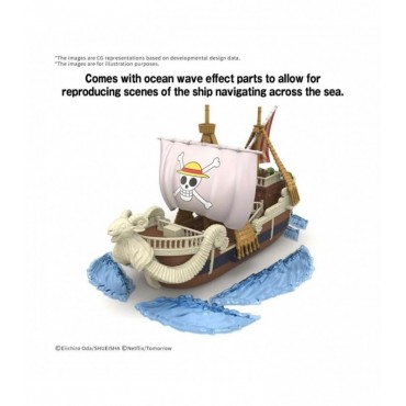 Grand Ship Collection Going Merry Netflix One Piece -- Preorder --