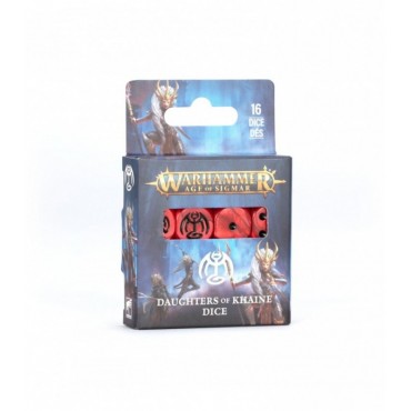 Age Of Sigmar: Daughters Of Khaine Dice (16 Dados)