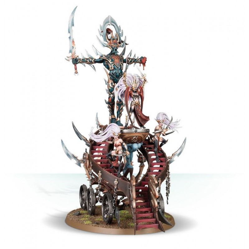 Chaudron De Sang, Fille De Khaine – Figurine Pro-painted Pour Âge De Sigmar