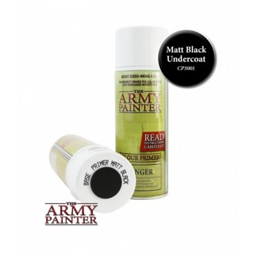 Base Primer - Matt Black Spray