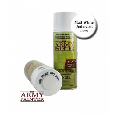 Base Primer - Matt White Spray