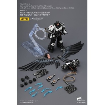 Warhammer 40K Figura Raven Guard Corvus Corax, Primarch of the XIX Legion 18 cm -- Preorder --
