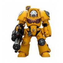 Warhammer 40K Figura Imperial Fists Terminator 3 with Power Fist and Assault Cannon 14 cm