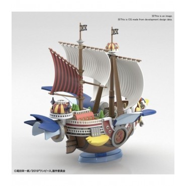One Piece Thousand Sunny Flying Model