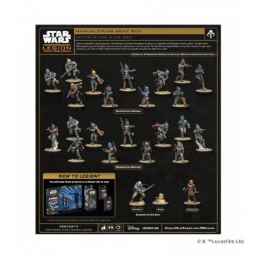 SW Legión: Mandalorian Army Box -- Preorder --