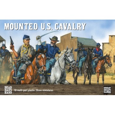 Dead Man’s Hand Plastic Mounted US Cavalry (& Buffalo Soldiers)
