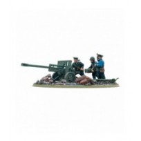 Soviet Naval Brigade ZiS-3 DIvisional gun with Soviet Naval