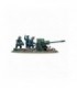 Soviet Naval Brigade ZiS-3 DIvisional gun with Soviet Naval