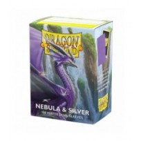 Fundas Dragon Shield: Matte Nebula & Silver (100)
