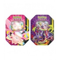 Pokémon TCG: Lata Mega-Gengar/Clefairy con Carta Promo y 4 Sobres (1)
