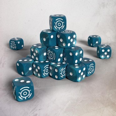 Robot Legions 16mm Dice Set (20) -- Pre-pedido --