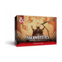 D&D: Tarjetas de Referencia: Monstruos (Animales y PNJs) (Inglés) -- Pre-pedido --