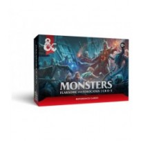 D&D: Tarjetas de Referencia: Monstruos (Temibles y Feroces) (Inglés) -- Pre-pedido --