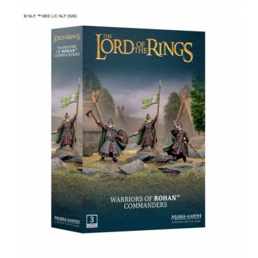 Middle-earth Sbg: Warriors Of Rohan Commanders -- Preorder --