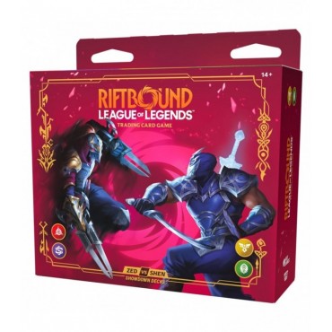 Riftbound: Vendetta Showdown Deck Zed vs Shen (Inglés)