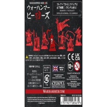 Warhammer Heroes: Cities of Sigmar Figuras Mini Blind Box Caja de 8 Figuras aleatorias