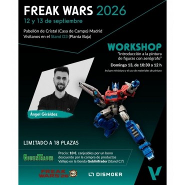 Curso de pintura de figuras con aerografo con Ángel Giraldez -- Preorder --