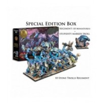 Stone Trolls Regiment + Stupidy Marker Troll -- Preorder --