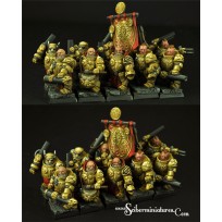 Dwarves Cannoneers 10 Miniatures (10)